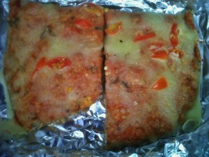 Fresh Pizza Baked in the Garden Bread Oven!